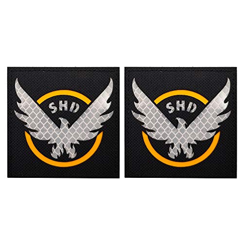 IR Infrarot Reflective The Division SHD Patches Tactical Emblem Military Moral Armband Badges Dekorative Applikationen von APBVIHL