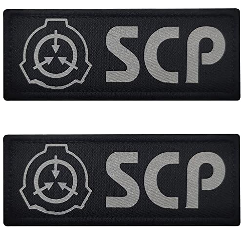 SCP Foundation Special Containment Procedures Foundation-Logo, reflektierendes IR-Patch, Militär-Armband, Abzeichen, dekorative Applikationen von APBVIHL