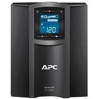 APC Smart-UPS C 1000VA USV schwarz, 1.000 VA von APC