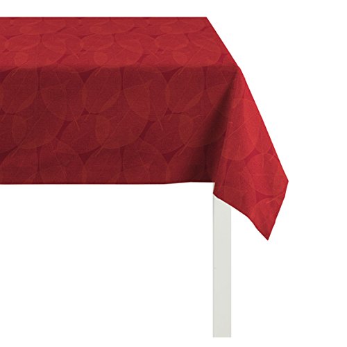 APELT 3301 85x85 30 Tischdecke, Polyester, rot von APELT