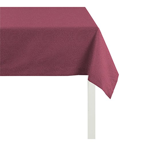 APELT 7907 150X250 90 Tischdecke, Polyester, bordeauxviolett von APELT