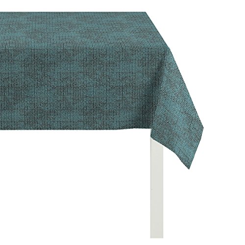 Apelt Tischdecke, Polyester, türkis, 85 x 85 x 0.3 cm von APELT