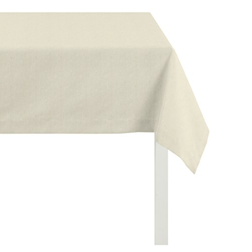 Apelt Tischdecke, Polyester-Baumwolle, Hellgrau, 130 x 170 x 0.5 cm von APELT