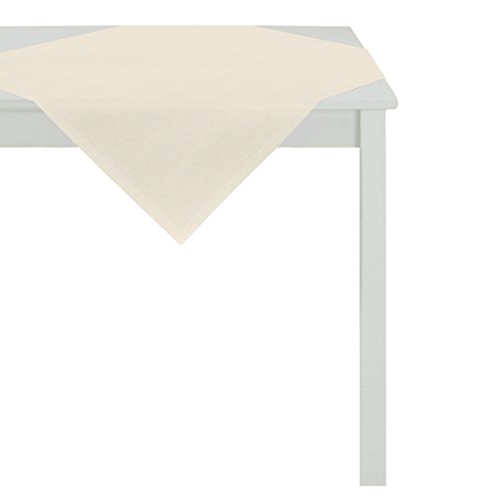 Apelt Tischdecke, Polyester-Baumwolle, Weiß, 93 x 93 x 0.5 cm von APELT