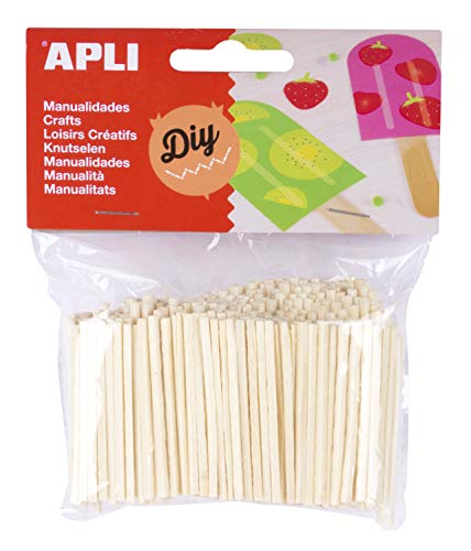 APLI Kids 16832 Bastelmaterial, Naturholz von APLI Kids