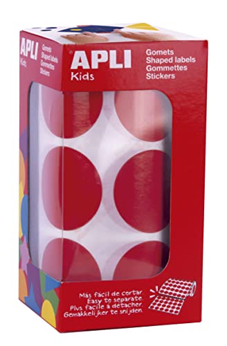 Apli 17863 Runde Gomets XL Durchmesser 33 mm von APLI Kids