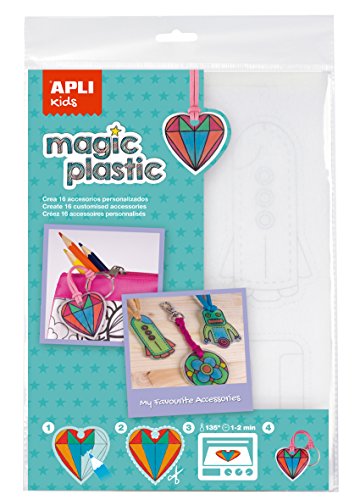 Apli Kids Magic Tasche Kunststoff transparent (15175), Durchsichtig von APLI Kids