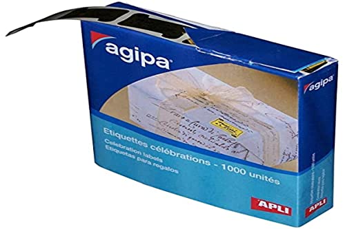 APLI 116113 1000 Stück Etiketten 19 x 34 mm Geburtstag von APLI