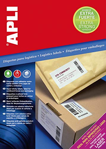 APLI 11786 Etiketten, extra stark, 210,0 x 148,0 mm, 100 Blatt von APLI