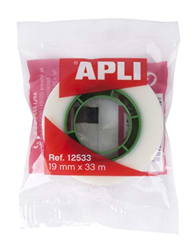 APLI - Klebeband Unsichtbare Tasche 19 mm x 33 m von APLI