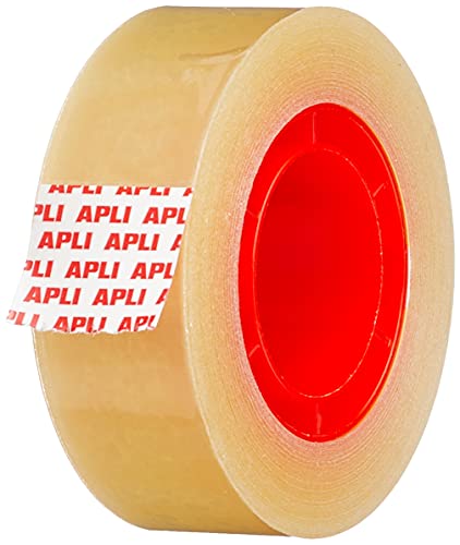 Apli 11328 Klebeband, transparent, 19 mm x 33 m von APLI