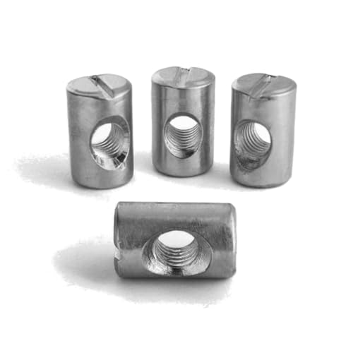 50 Stück Quermutterbolzen M6 x 16 Symmetrische Bolzenmuttern M6 10x16 Zylindermutter mit Gewinde Möbelverbinder Möbelbeschläge Schraubverbinder 50 Stück Quermutterbolzen M6 x 16 Symmetrische Bolzenmuttern M6 10x16 Zylindermutter mit Gewinde Möbelverbinder Möbelbeschläge Schraubverbinder von APM-Trade