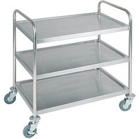 APS Servierwagen silber 59,0 x 91,0 x 93,0 cm von APS