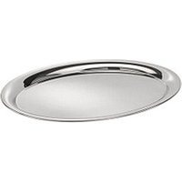 APS Tablett KAFFEEHAUS silber oval 29,0 x 22,0 cm von APS