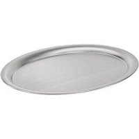 APS Tablett KAFFEEHAUS silber oval 29,0 x 22,0 cm von APS