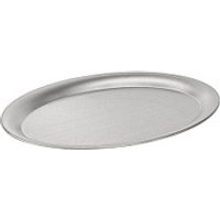 APS Tablett KAFFEEHAUS silber oval 26,5 x 19,5 cm von APS