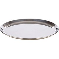 APS Tablett KAFFEEHAUS silber rund Ø 27,0 cm von APS