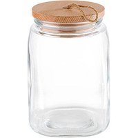 APS Vorratsdosen WOODY 21,5 cm hoch transparent 2,5 l, 1 St. von APS