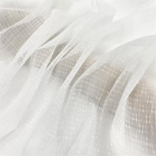 Glitzer Basteln Tüll, DIY Organza Stoff Meterware, Basteln Dekostoff Tüllband Tischband Tüllnetz, Tüllstoff Glitzer Dekostoff Mit Sternen Für Hochzeit Party Dekoration (1.5x0.9 m,#01) von AQCQDQ