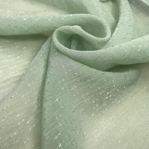 Glitzer Basteln Tüll, DIY Organza Stoff Meterware, Basteln Dekostoff Tüllband Tischband Tüllnetz, Tüllstoff Glitzer Dekostoff Mit Sternen Für Hochzeit Party Dekoration (1.5x0.9 m,#03) von AQCQDQ