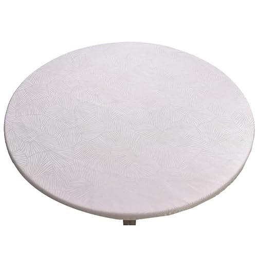 AQIGR Wachstuchtischdecke Elastische Tischdecke Rund Wachstuch Gartentischdecke Rundtischdecke wasserdichte rutschfeste Abwischbar Schmutzabweisend Tischdecke (Color : #2, Size : 120cm/48inch) von AQIGR