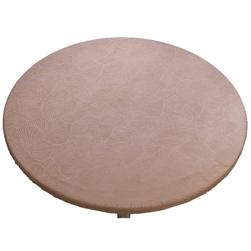 AQIGR Wachstuchtischdecke Elastische Tischdecke Rund Wachstuch Gartentischdecke Rundtischdecke wasserdichte rutschfeste Abwischbar Schmutzabweisend Tischdecke (Color : #3, Size : 80/31inch) von AQIGR