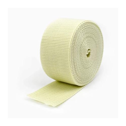 AQXYWQLL 10 Meter 20–50 mm Polypropylen-Gurtband, Rucksackgurte, Handtaschenbänder, Gürtelband, DIY-Kleidungs-Nähzubehör(29Beige,32mm) von AQXYWQLL