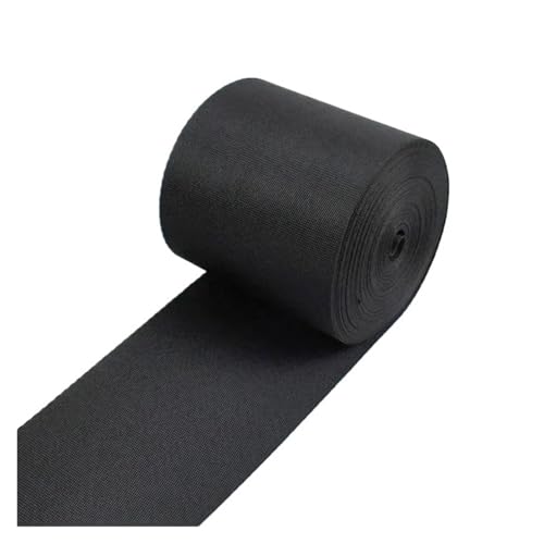 AQXYWQLL 5 mt 10–100 mm schwarzes Nylon-Gurtband, Rucksackgurt, Haustierhalsband, Sicherheitsgurt, Band, DIY-Tasche, Kleidung, Nähzubehör(80mm) von AQXYWQLL