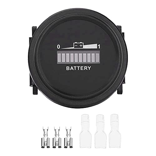 AREPAS 12V / 24V / 36V / 48V / 72V LED Digitale Batterie Anzeige Wasserdichte Mess Anzeige Batterie Anzeige für Go- Ca-Rt von AREPAS