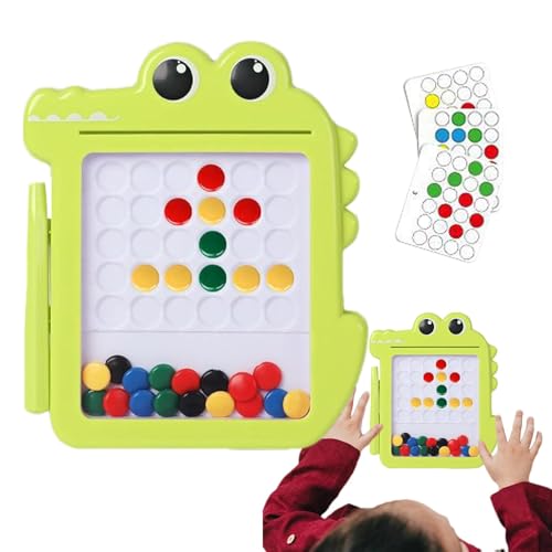 Magnetic Drawing Board - Kids Magnetic Drawing Board | Magnetic Scribbler | Magnetic Drawing Board | Crocodile Magnetic Board | Children's Magnetic Pen Drawing Board Puzzle, Travel Toys for Boys Girls von ARIOU