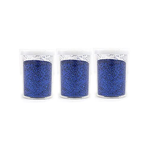 ARK 3 x extra feiner Glitzer, 20 g (blau) von ARK