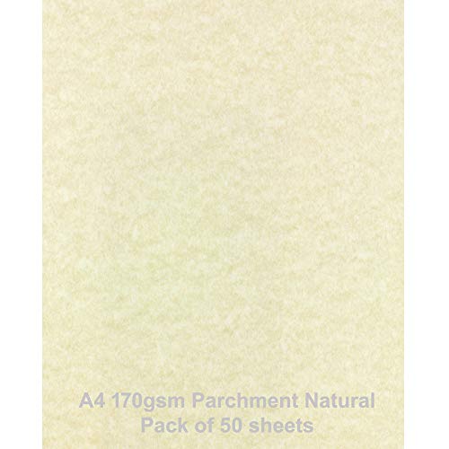 ARK Pergamentpapier, A4, 170 g/m², naturfarben, 50 Blatt von ARK