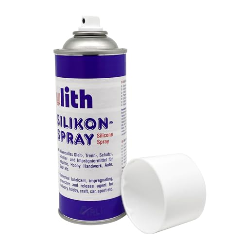 ARLI Set – Silikonspray 2x 400ml Universelles Gleitmittel Trennmittel Schmiermittel Schutzmittel für Kunststoff Holz Metall Gleitspray Pflegemittel Automobil Sportgeräte Handwerk Industrie von ARLI