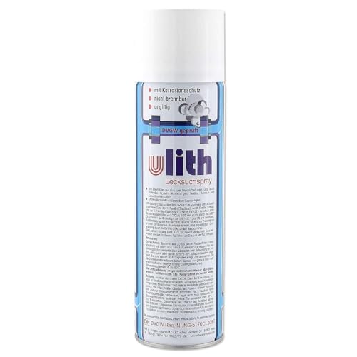 ARLI Set: 3x Ulith Lecksuchspray 400ml – Leckfinder-Spray für Gas- und Druckluftleitungen, Korrosionsschutz, biologisch abbaubar - 3 Stück/Dosen von ARLI