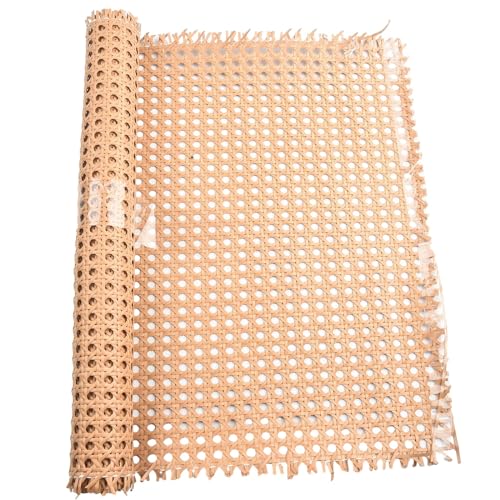 Rattan-Gurtband, Rolle, 2 m x 45 cm, gewebtes offenes Rattan-Netz, gewebtes Rattanblech, offenes Gewebe, Gurtband für Möbel-Caning-Projekte von ARMYJY