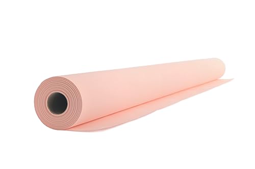 AROBA 1x Airlaid Tischdeckenrolle (Rosa, 1,2 m x 24 m) - Stoffähnliche Tischdecke - Hochwertige Tischtuchrolle für Hotel, Catering, Geburtstag, Restaurants, Kommunion, Taufe von AROBA