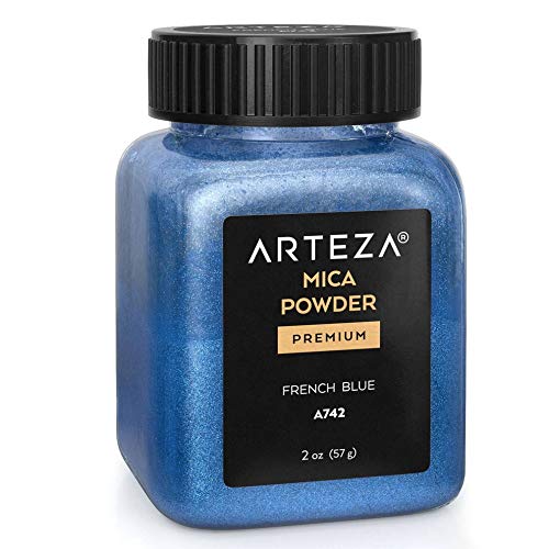 ARTEZA Mica Pulver Bronze A713, Epoxidharz Farbe Pulver, 57g Flasche, Glimmerpulver für Farben, zur Herstellung von Kerzen und für andere DIY-Projekte von ARTEZA