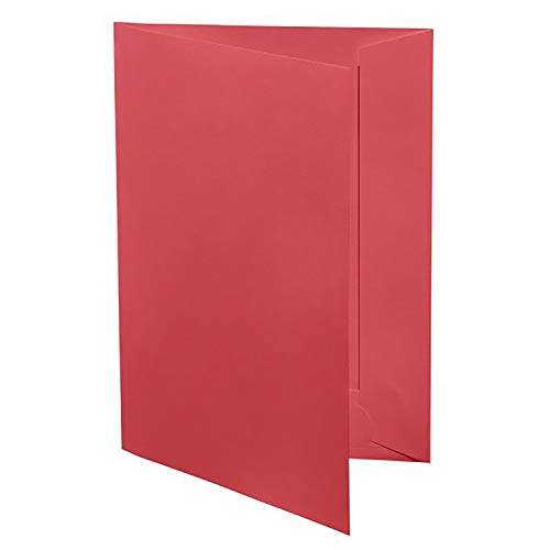 12 Stück Artoz Präsentationsmappen für DIN A4 - Rot - gerippter Karton - 220 g/m² - 220 x 310 mm - hochwertige Bewerbungsmappen 12 Stück Artoz Präsentationsmappen für DIN A4 - Rot - gerippter Karton - 220 g/m² - 220 x 310 mm - hochwertige Bewerbungsmappen von ARTOZ