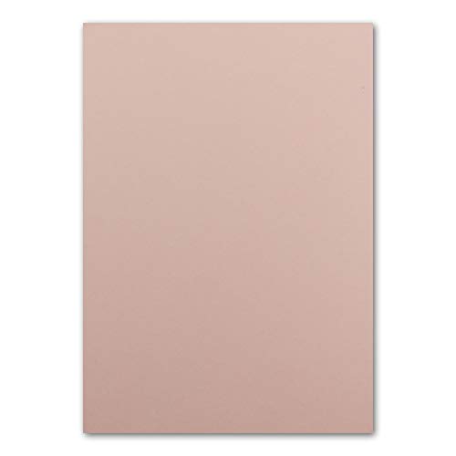 ARTOZ FLORETTA 25x DIN A4 Bogen - light rose - 92 g/m² - 29,7 x 21 cm - pastellfarbenes Papier zum Basteln & Drucken von ARTOZ