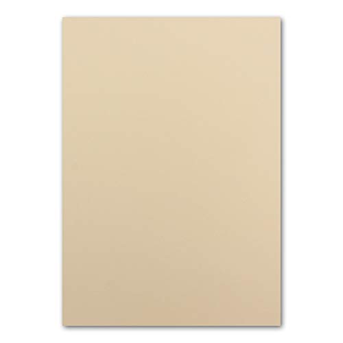 ARTOZ FLORETTA 25x DIN A4 Bogen - light skin - 92 g/m² - 29,7 x 21 cm - pastellfarbenes Papier zum Basteln & Drucken von ARTOZ