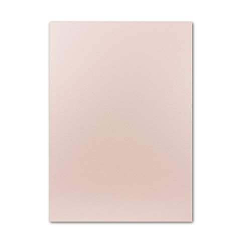 ARTOZ NORDANA 25x DIN A4 Bogen - rose glow - 120 g/m² - 29,7 x 21 cm - schimmerndes Papier zum Basteln & Drucken von ARTOZ