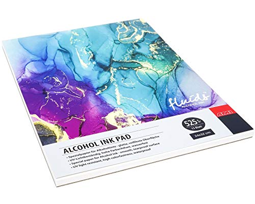 ARTSERVICE-TUBE Alcohol Ink Block Alkoholtintenblock, 525 g/m² (24 x 32 cm Block) von ARTSERVICE-TUBE