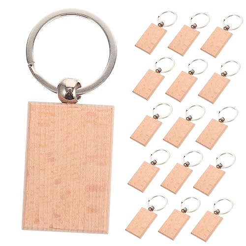 30st Schlüsselanhänger Aus Holz Schlüsselband Schlüsselhalter Für Die Wand Einziehbar Schlüsselanhänger Zubehör Charms Süßer Schlüsselanhänger Schlüsselanhänger-anhänger Abs Buche ARTSEWPLY von ARTSEWPLY