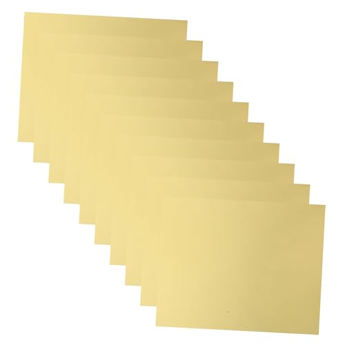 ARTSEWPLY 10 Stück Goldfolienblätter Für Geschenkverpackungen, Goldenes Seidenpapier, Goldfolienblätter Zum Basteln, Geschenktütenfüller, Geschenkkorbverpackung, Goldenes Geschenkpapier von ARTSEWPLY