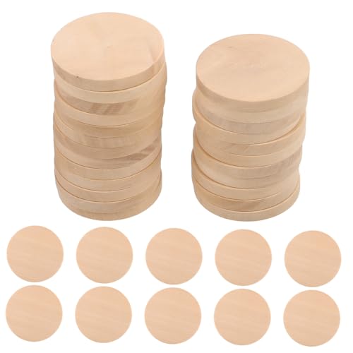 ARTSEWPLY 100 Stück Holzsockel Mini Puppensockel Präsentationshalter Puppen Miniatursockel Puppen Präsentationshalter Runder Sockel Mini Sockel Für Puppen Tragbares von ARTSEWPLY