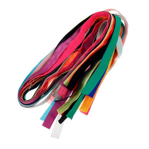 ARTSEWPLY 15 Stück Bunte Elastikbänder Lange Faltgummibänder für DIY Haargummis Stirnbänder und Bastelprojekte Weich und Strapazierfähig ARTSEWPLY 15 Stück Bunte Elastikbänder Lange Faltgummibänder für DIY Haargummis Stirnbänder und Bastelprojekte Weich und Strapazierfähig von ARTSEWPLY