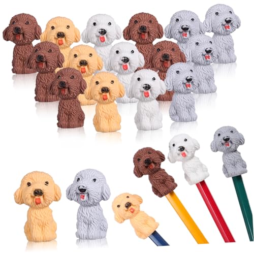 ARTSEWPLY 40 Stück Cute Dog Radiergummi Bunte Tier Radiergummis Farben für Effektives Radieren Spaßige Figuren für Schule und Büro ARTSEWPLY 40 Stück Cute Dog Radiergummi Bunte Tier Radiergummis Farben für Effektives Radieren Spaßige Figuren für Schule und Büro von ARTSEWPLY