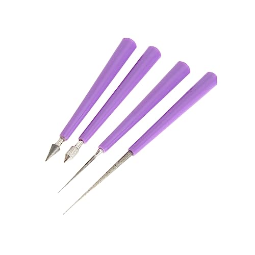 ARTSEWPLY 4pcs Bead Hole Reibahle Needle Style Opener Drill 0,6-3mm Puncher Für DIY Werkzeuge von ARTSEWPLY