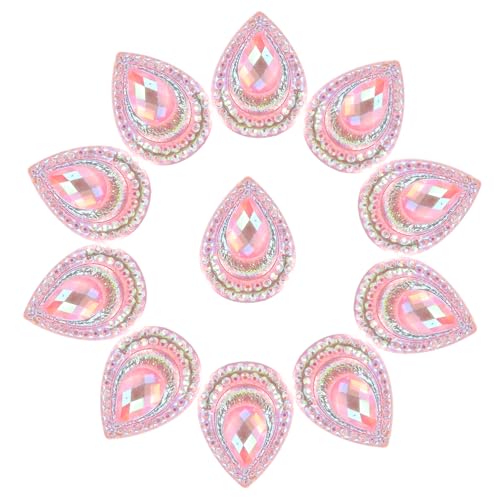 ARTSEWPLY 50 Stück Charms Flatbacks Zum Basteln Von Strasssteinen Flatback-strasssteine ​​diy Craft Gems von ARTSEWPLY