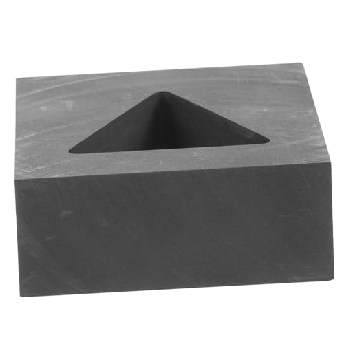 ARTSEWPLY Dreieckiger Graphit Gussform Hochtemperaturbeständig Für Gold Silber Schmuck Gießen Metallgießerei Praktisch Langlebig Mit Einzigartiger Form Für Experimente Und Bastelarbeiten ARTSEWPLY Dreieckiger Graphit Gussform Hochtemperaturbeständig Für Gold Silber Schmuck Gießen Metallgießerei Praktisch Langlebig Mit Einzigartiger Form Für Experimente Und Bastelarbeiten von ARTSEWPLY